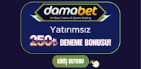 a banner with the words'damabet' and a banner with the words'250 defensi bonus'